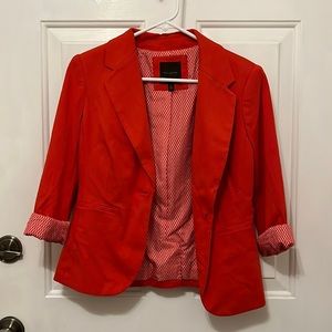 Like new orange blazer. Size XS